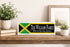 Jamaican Flag Family Name Sign – Personalized Jamaica Heritage Plaque with Custom Names