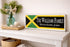 Jamaican Flag Family Name Sign – Personalized Jamaica Heritage Plaque with Custom Names