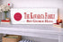 Japanese Flag Sign - Personalized Family Name - Custom Wood Japanese Heritage Gift