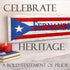Puerto Rican Flag Sign - Personalized Family Name - Custom Wood Heritage Gift