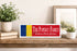 Wooden Romanian Flag Sign - Personalized Family Name or Your Text