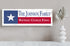Custom Texas Flag Home Sign Personalized Lone Star Wooden Sign