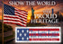 American Flag Sign - Personalized Family Name - Custom Wood Patriotic Gift