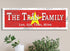 Vietnam Flag Family Name Sign – Custom Vietnamese Heritage Wood Wall Decor