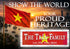 Vietnam Flag Family Name Sign – Custom Vietnamese Heritage Wood Wall Decor