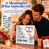 Personalized Anniversary Gift Plaque by Year With Names