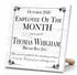 Employee of the Month Award Plaque - Personalized Workplace Recognition Gift
