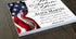 We Salute You Award Plaque - Personalized Recognition Gift for Service or Appreciation