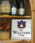Personalized Auburn Family Name Sign – Custom Auburn University Wood Wall Decor – Tigers Gift