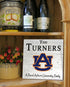 Personalized Auburn University Family Sign – Custom Proud Auburn Family Wood Wall Decor – Official Tigers Gift