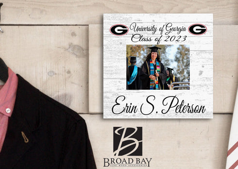 University of Georgia Frame with Printed Photo - UGA Class Year Frame or Graduation Gift