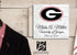 Personalized University of Georgia Graduation Sign – Custom Name & Class Year Gift for Bulldogs Students, Alumni & Graduates