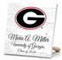 Personalized University of Georgia Graduation Sign – Custom Name & Class Year Gift for Bulldogs Students, Alumni & Graduates