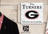 University of Georgia Proud Family Sign – Personalized Bulldogs Family Name Square Wood Plaque – Officially Licensed UGA Decor