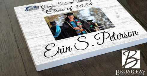 Georgia Southern Frame with Printed Photo - Graduation Class Frame Alternative