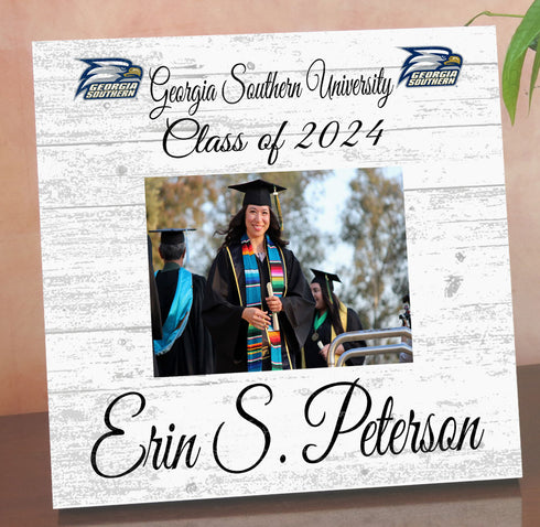 Georgia Southern Frame with Printed Photo - Graduation Class Frame Alternative