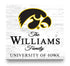 Personalized Iowa Hawkeyes Family Name Sign – Custom University of Iowa Wood Wall Decor – Hawkeyes Gift