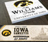 Personalized Iowa Hawkeyes Family Name Sign