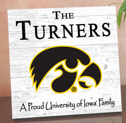 Personalized University of Iowa Graduation Sign – Custom Name & Class Year Gift for Hawkeyes Students, Alumni & Graduates (Copy)