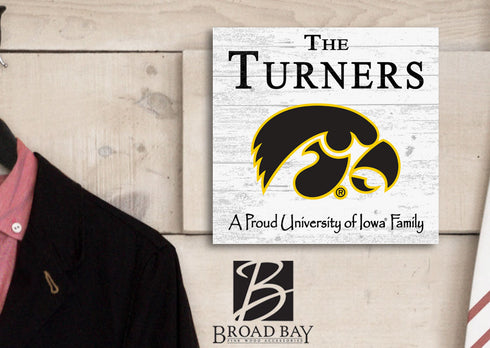 Personalized University of Iowa Graduation Sign – Custom Name & Class Year Gift for Hawkeyes Students, Alumni & Graduates (Copy)