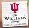 Personalized Indiana Hoosiers Family Name Sign – Custom Indiana University Wood Wall Decor – Hoosiers Gift