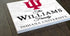 Personalized Indiana Hoosiers Family Name Sign – Custom Indiana University Wood Wall Decor – Hoosiers Gift