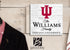 Personalized Indiana Hoosiers Family Name Sign – Custom Indiana University Wood Wall Decor – Hoosiers Gift