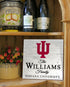 Personalized Indiana Hoosiers Family Name Sign – Custom Indiana University Wood Wall Decor – Hoosiers Gift