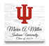 Indiana University Class Year Plaque With Name – Personalized for Student, Alumni or Graduation Gift
