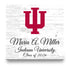 Personalized Indiana University Graduation Sign – Custom Name & Class Year Gift for Hoosiers Students, Alumni & Graduates