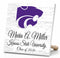 Official Kansas State Class Year Gift Plaque with Name - For K-State Students, Alumni