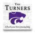 Kansas State Wildcats Proud Family Sign – Personalized Family Name Square Wood Plaque – Officially Licensed Kansas State Decor