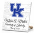 Official University of Kentucky Class Year Gift Plaque with Name - For UK Wildcats Students or Alumni