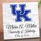 Official University of Kentucky Class Year Gift Plaque with Name - For UK Wildcats Students or Alumni