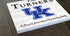 University of Kentucky Wildcats Proud Family Sign – Personalized Family Name Square Wood Plaque – Officially Licensed Kentucky Decor