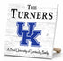 University of Kentucky Wildcats Proud Family Sign – Personalized Family Name Square Wood Plaque – Officially Licensed Kentucky Decor