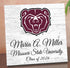 Missouri State University Class Year Plaque with Name - Gift for New Students, Alumni or Graduation