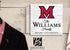 Personalized Miami University Family Name Sign – Custom Miami OH Wood Wall Decor – RedHawks Gift