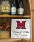Miami University Class Year Plaque With Name - Personalized for Student, Alumni or Graduation Gift