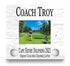 Coach Gift Plaque UPLOAD Your Photo - SELECT YOUR SPORT -