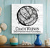 Coach Gift Plaque Signable Solid Wood SELECT YOUR SPORT