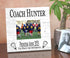 Coach Gift Plaque UPLOAD Your Photo - SELECT YOUR SPORT -