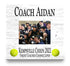 Coach Gift Plaque UPLOAD Your Photo - SELECT YOUR SPORT -