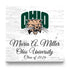 Ohio University Class Year Plaque With Name - Personalized for Student, Alumni or Graduation Gift