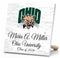Ohio University Class Year Plaque With Name - Personalized for Student, Alumni or Graduation Gift