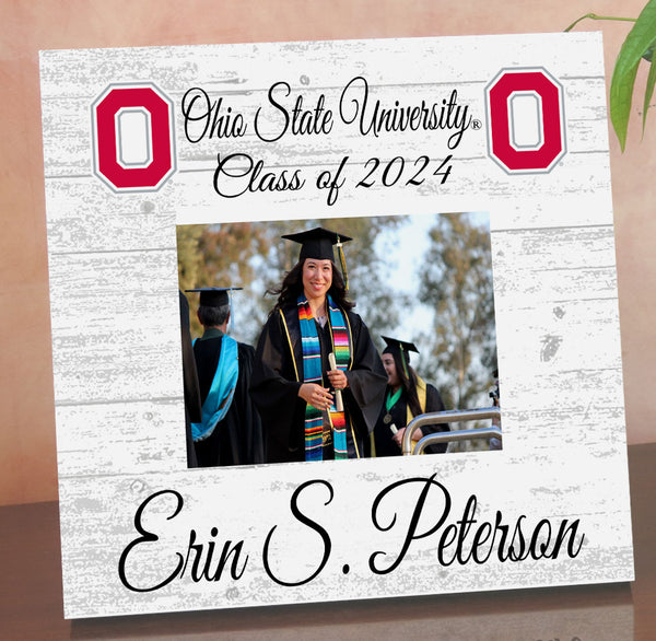Ohio State Frame with Printed Photo - OSU Class Year Frame or Graduation Gift