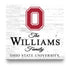Personalized Ohio State Buckeyes Family Name Sign – Custom Ohio State University Wood Wall Decor – Buckeyes Gift