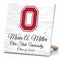 Ohio State Class Year Plaque - Personalized for OSU Graduation or Alumni