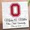 Ohio State University Class Year Plaque – Custom Alumni Gift