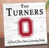 Ohio State Buckeyes Proud Family Sign - Personalized Family Name Wood Plaque - Officially Licensed Square Decor